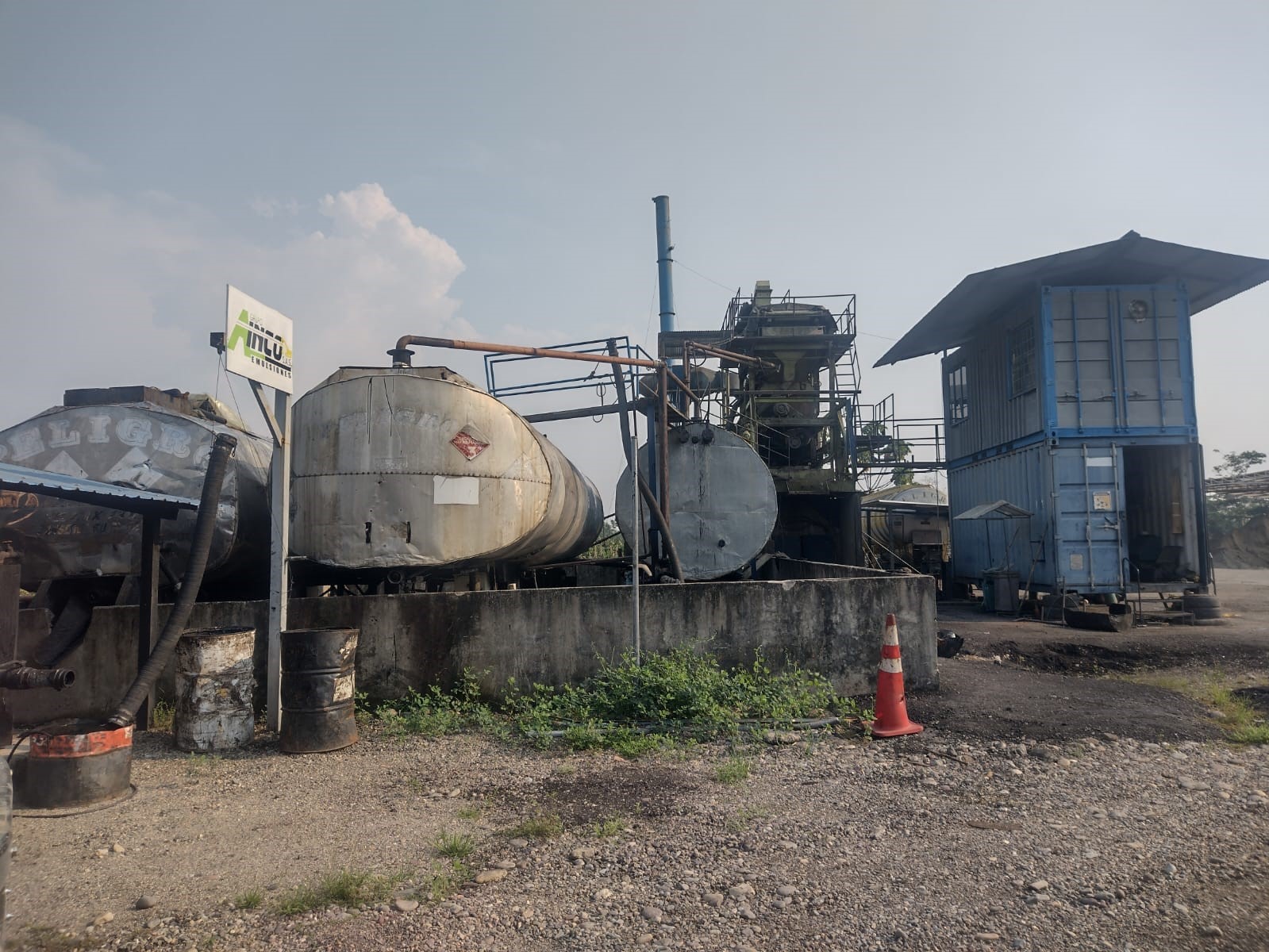 Almacenamiento de tanques de combustible
